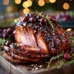 Cherry Cola Ham With a Spiced Brown Sugar Glaze 24