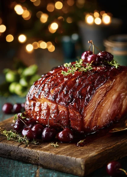 Irresistible Cherry Cola Ham With a Spiced Brown Sugar Glaze 22 Cherry Cola Ham With a Spiced Brown Sugar Glaze 26