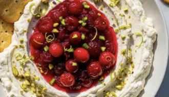 Cranberry Jalapeno Whipped Feta 7