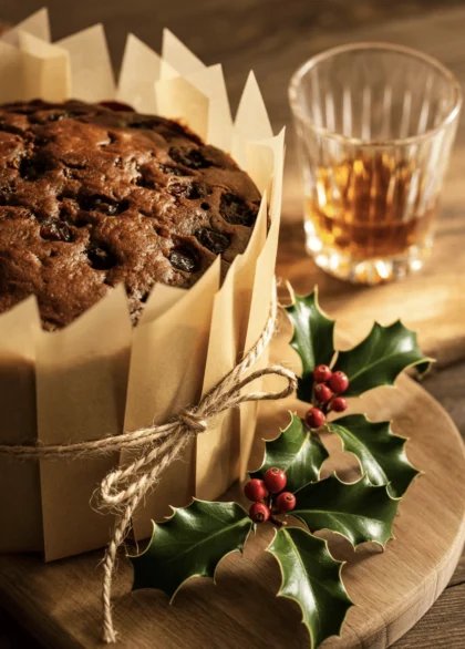 traditional irish whiskey christmas fruit cake 22