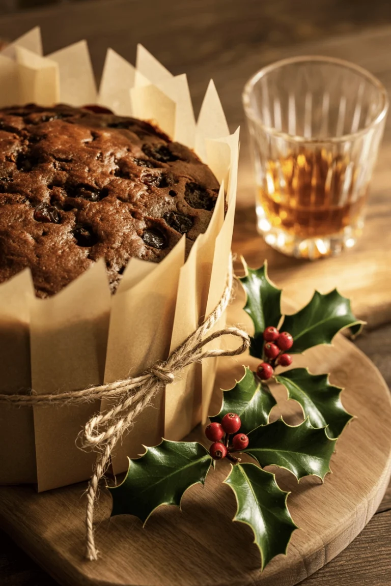 Magical Irish Whiskey Christmas Cake 4 Magical Irish Whiskey Christmas Cake