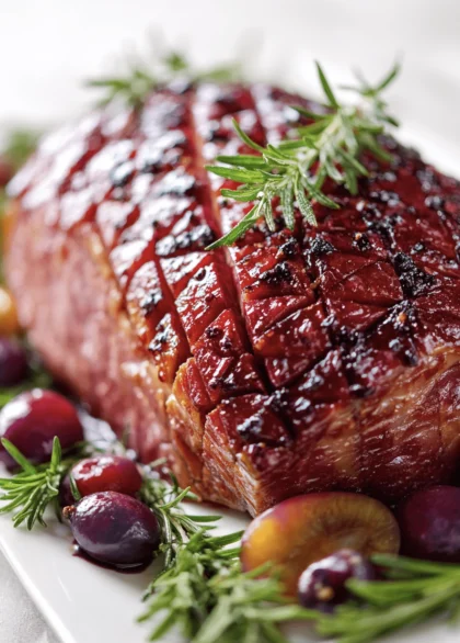 Irresistible Mulled Wine and Plum Glazed Ham for Christmas 20 Mulled Wine and Plum Glazed Ham 2