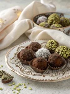 Lazy Girl Chocolate Truffles Recipe 5 easy chocolate truffles in three flavors 20251215 074836 9735 20251215 074843 vkdz