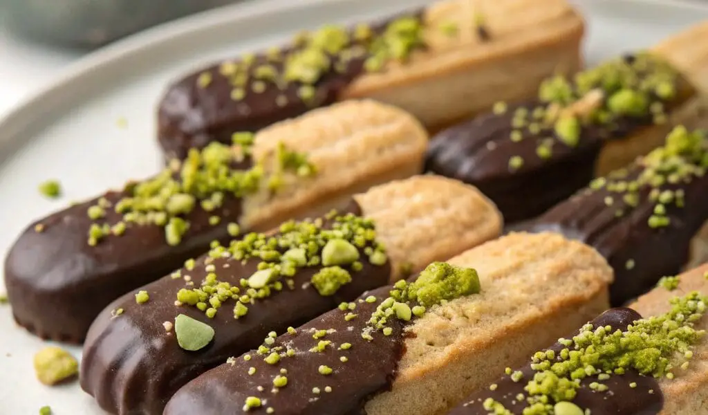 Easy Chocolate Pistachio Shortbread Fingers That Look Fancy 1 public 1