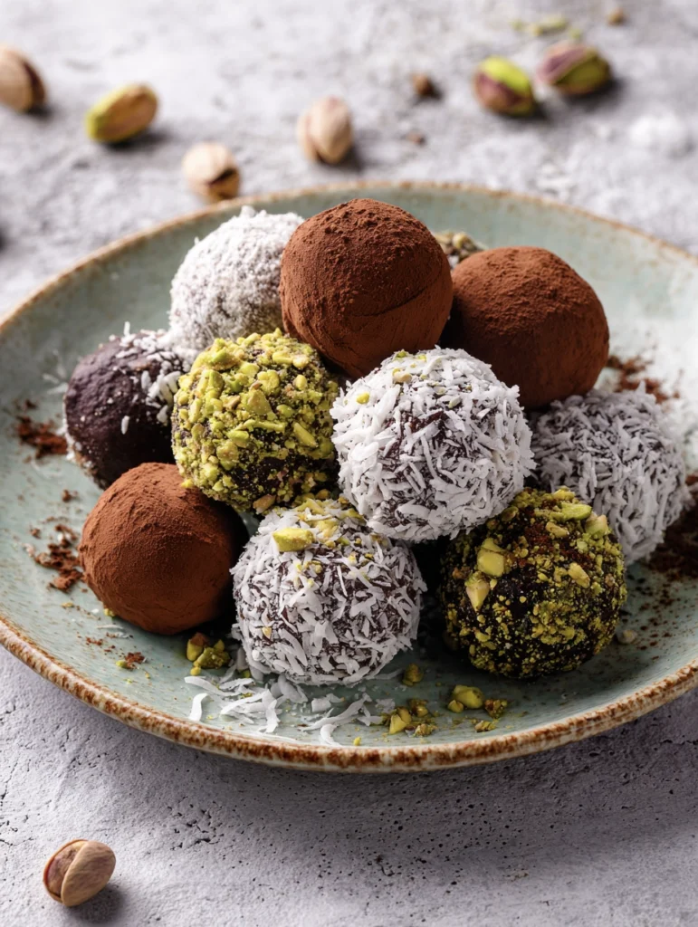 Lazy Girl Chocolate Truffles Recipe 3 truffles 2