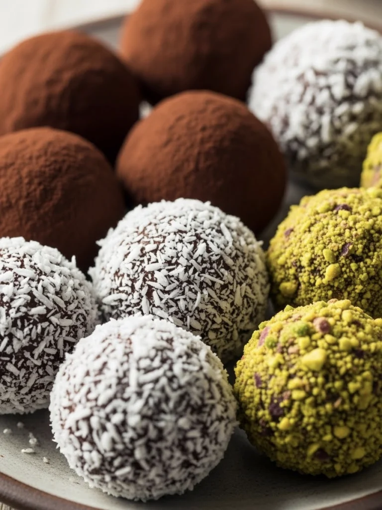 Lazy Girl Chocolate Truffles Recipe 2 truffles 6