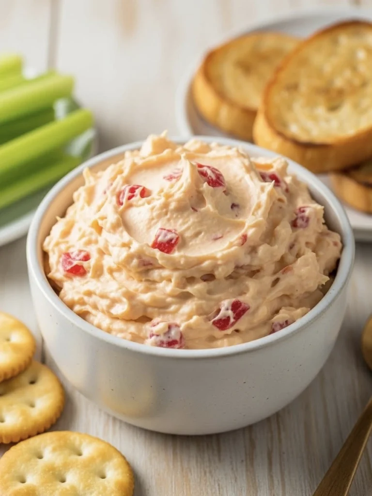 Creamy Vegan Pimento Cheese (So Good No One Misses the Dairy)