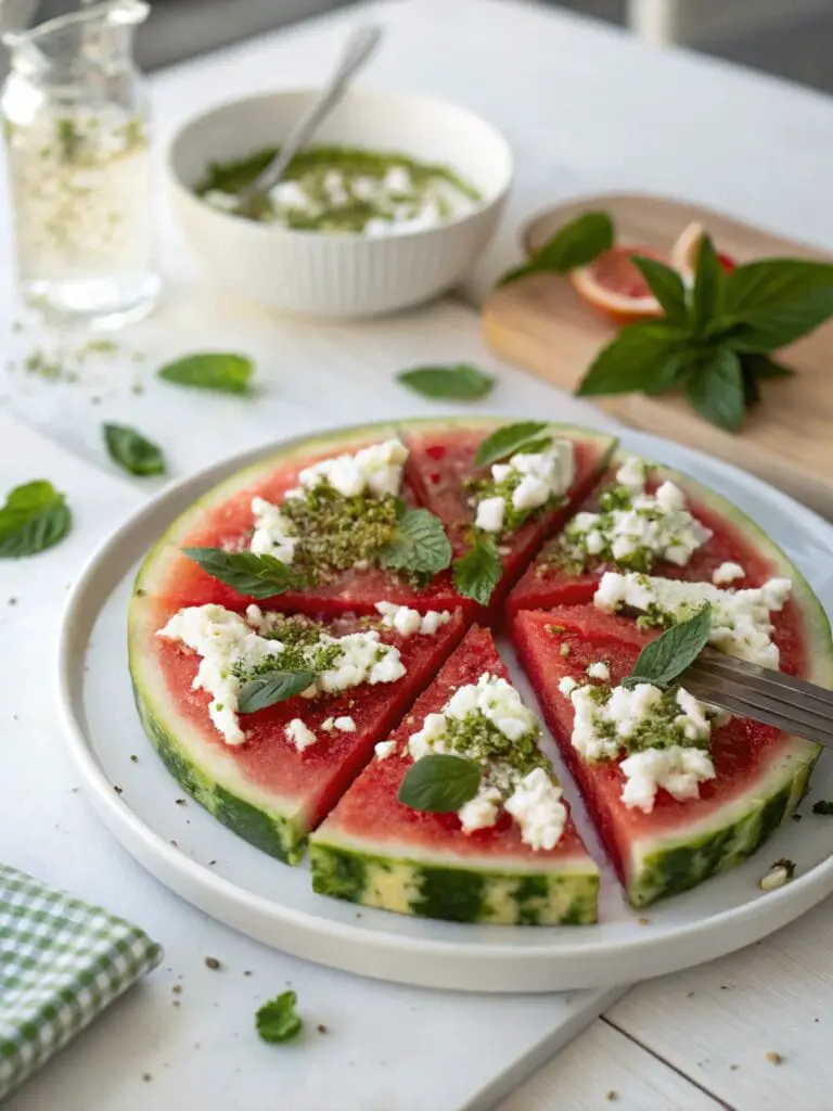 8 Romantic Date Night Recipes Perfect for a Cozy Valentine’s Evening 9 8 watermelon feta pizza with mint pesto 20260130 181022 5485 20260130 181029 mp1o
