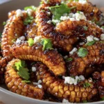 Air Fryer Honey Butter Corn Ribs 13