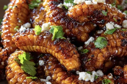 Air Fryer Honey-Butter Corn Ribs (Sweet Heat, Sticky & Addictive) 1 Air Fryer Honey Butter Corn Ribs 13