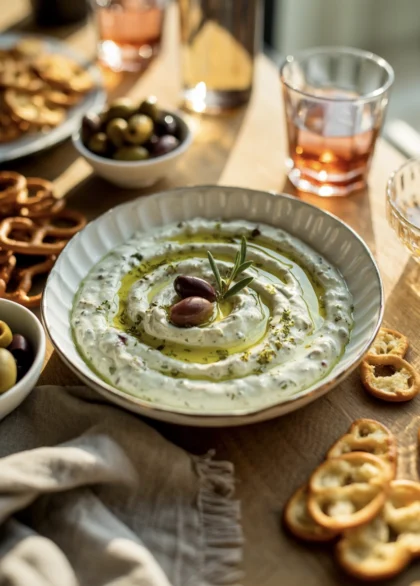 Dirty Martini Olive Dip 7