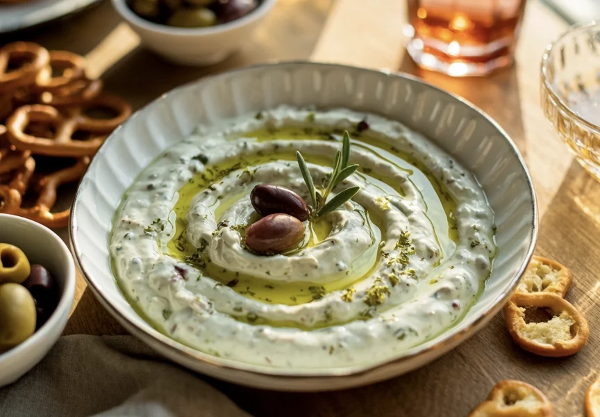 Dirty Martini Olive Dip 7