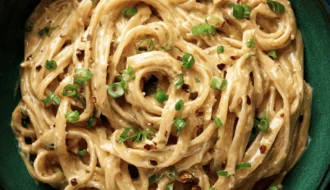 Peanut Butter Ramen Carbonara 1