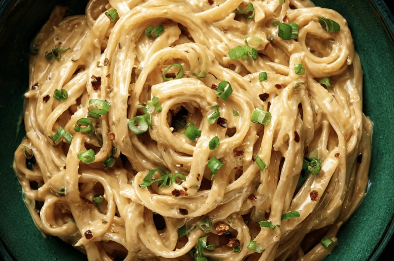 Peanut Butter Ramen Carbonara 1