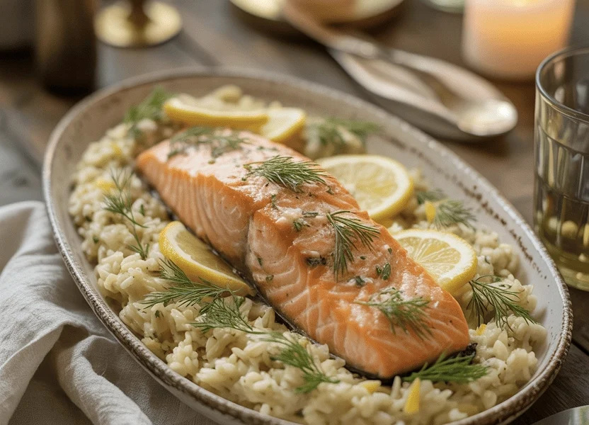 15 Easy, Healthy Meals for Busy, Tired People Who Still Want Dinner to Taste Good 1 baked salmon dill 1