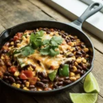 black bean and corn taco skillet 20