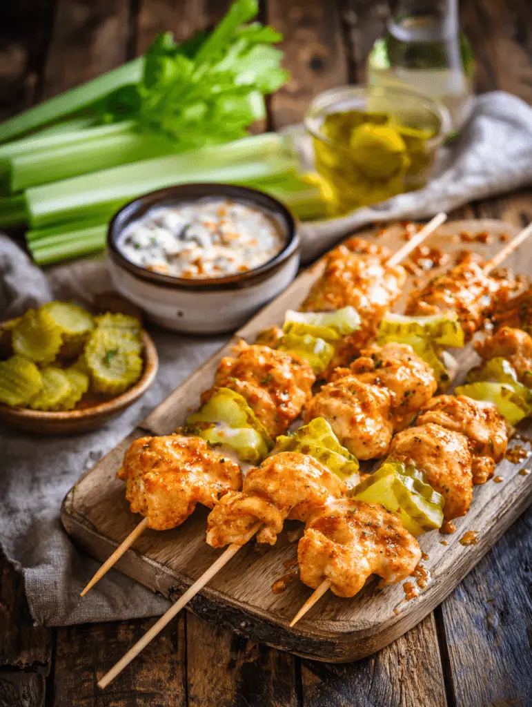 buffalo ranch skewers pickle 13