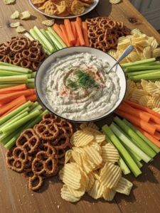 Creamy Dill Pickle Dip (No Bake, Scoopable & Seriously Addictive) 6 dill pickle dip 23