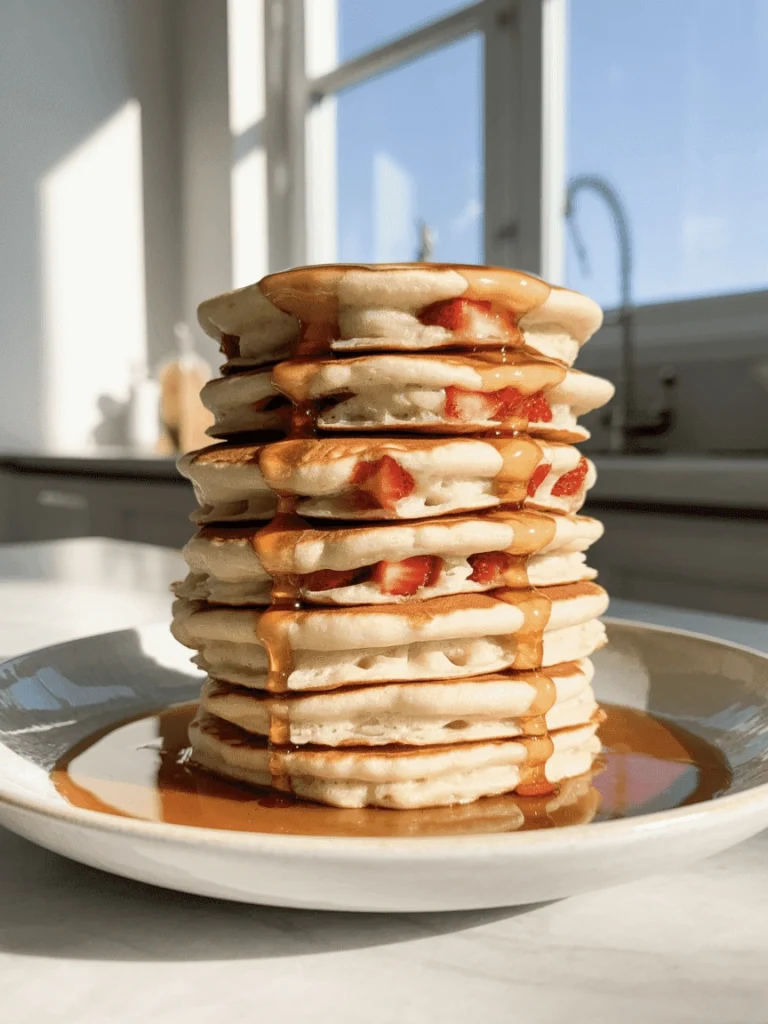 Insanely Fluffy Strawberry Pancakes (So Soft They Practically Melt) 16 Insanely Fluffy Strawberry Pancakes (So Soft They Practically Melt)