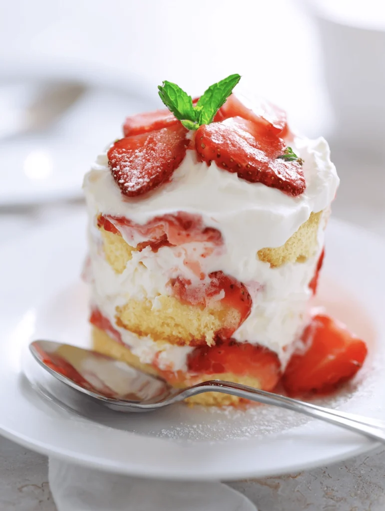Insanely Easy Strawberry Shortcake Trifle Everyone Asks For 4 more strawberry shortcake trifle 2