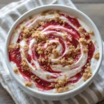 no bake strawberry cheesecake dip 7