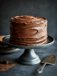 brown butter bourbon chocolate cake 7