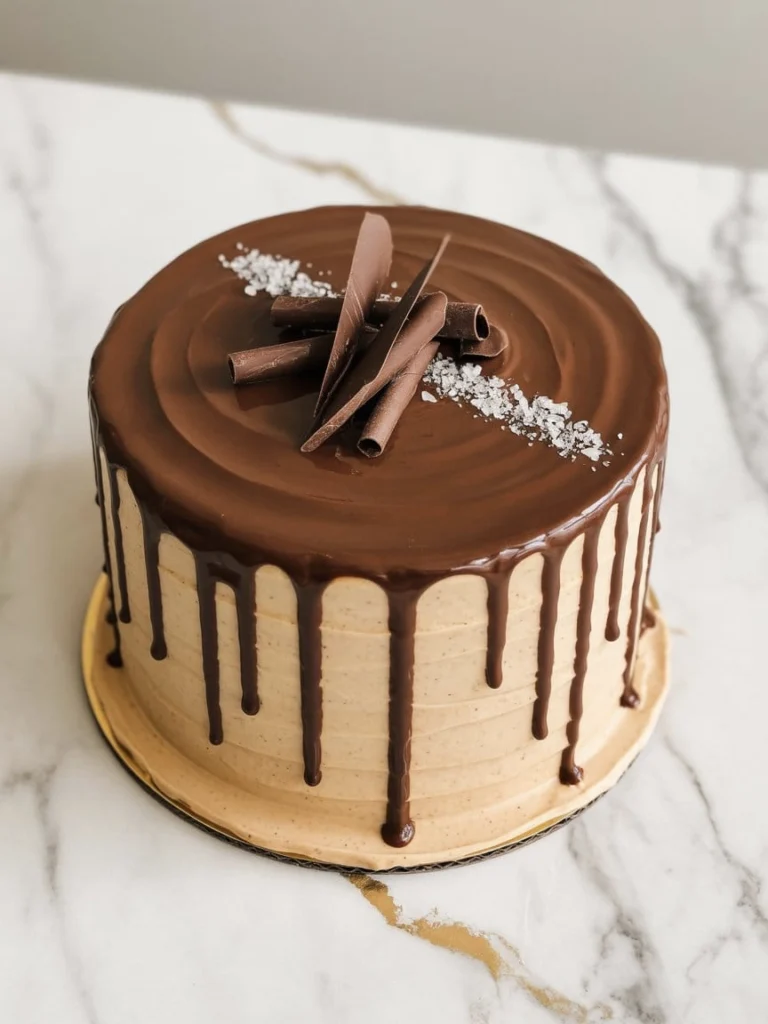 chocolate peanut butter cake 16