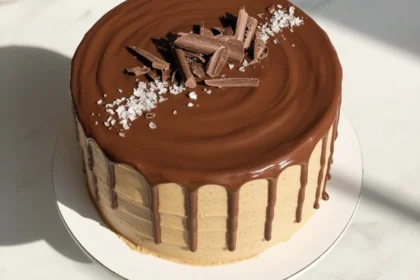 chocolate peanut butter cake 17