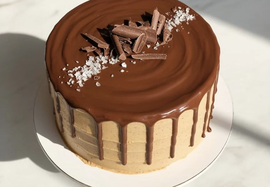 chocolate peanut butter cake 17