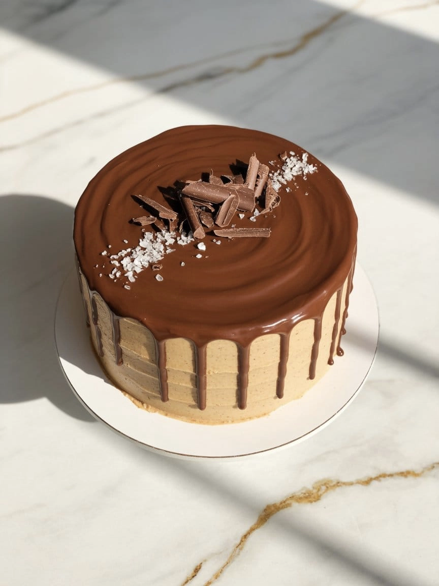 chocolate peanut butter cake 17