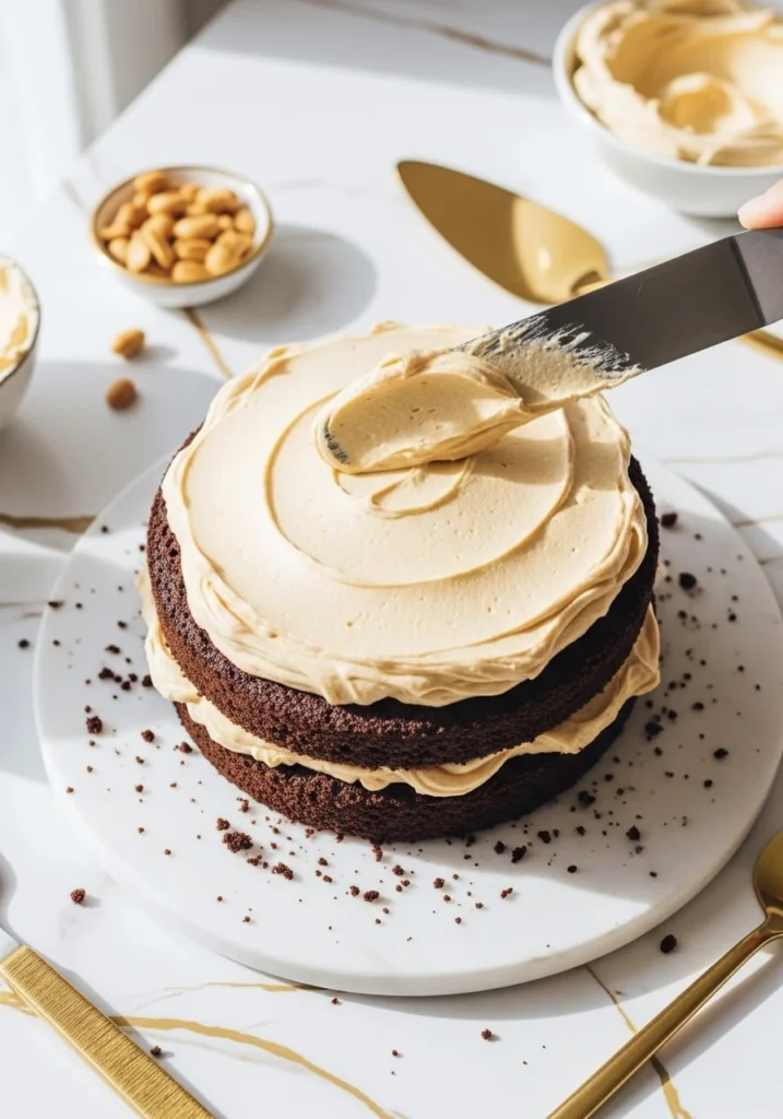 chocolate peanut butter cake 39