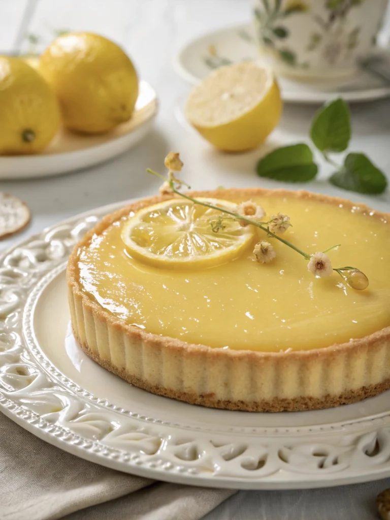22 Gothic Wuthering Heights Party Recipes (A Moody Literary Menu) 8 edgars elegant lemon tart