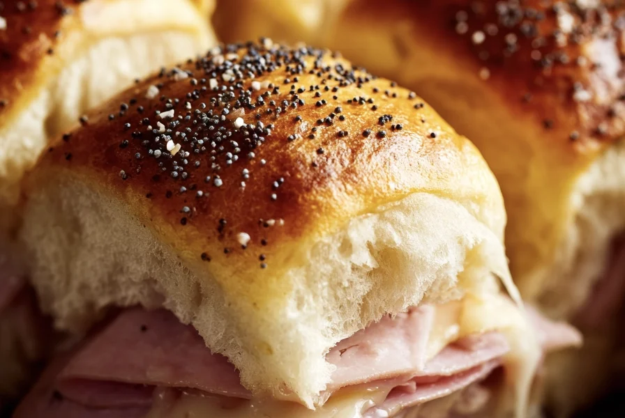 The Ultimate Ham and Cheese Sliders on Hawaiian Rolls 1 ham and swiss cheese sliders 17
