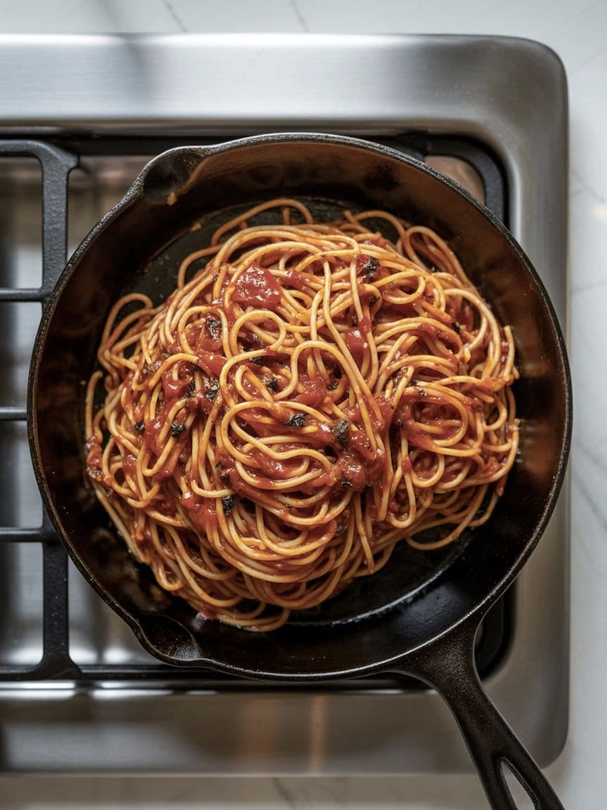 Killer Spaghetti (Spaghetti all’Assassina) – Deeply Caramelized Italian Pasta 1 killer spaghetti 19