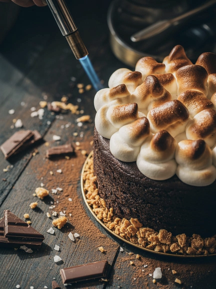 smores stout cake 2