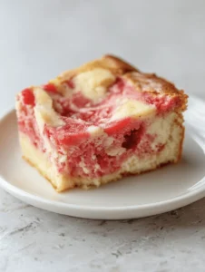 strawberry earthcake slice 1