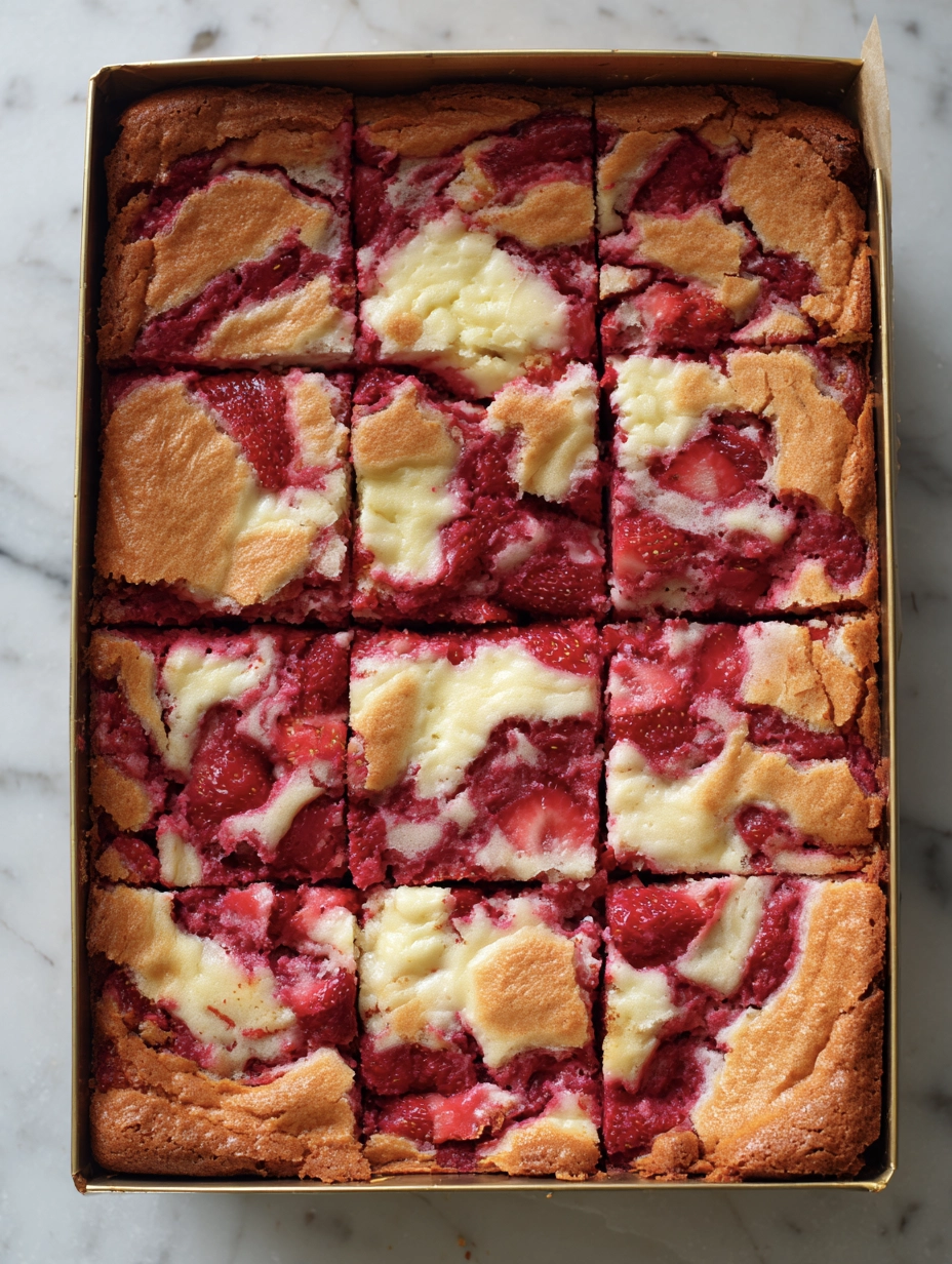 strawberry earthquake cake 20