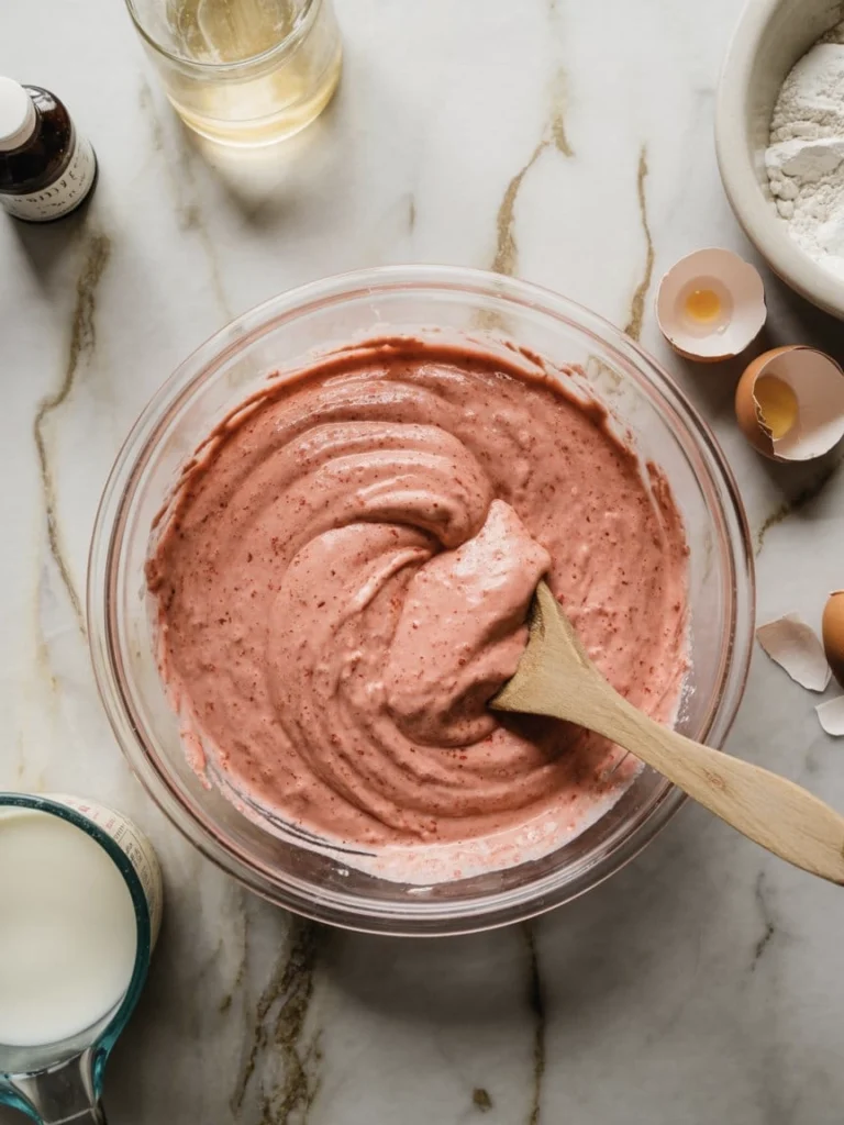 strawberry earthquake cake 6