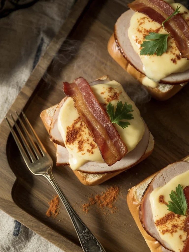 hot browns turkey and bacon 19