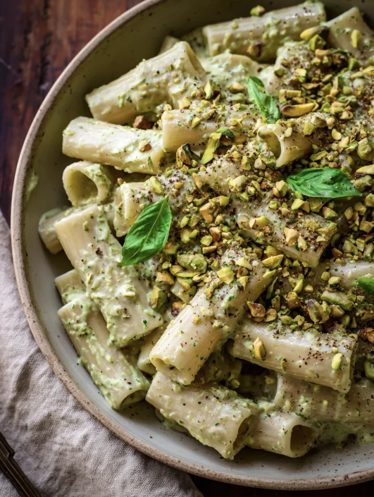 pistachio cream pasta 17