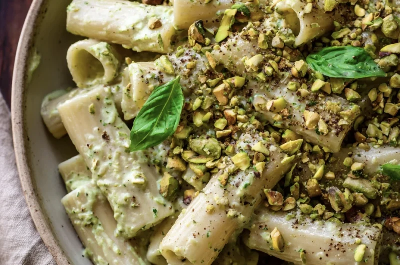 pistachio cream pasta 17