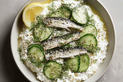sardine cottage cheese bowl 23