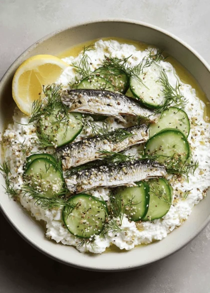 sardine cottage cheese bowl 23