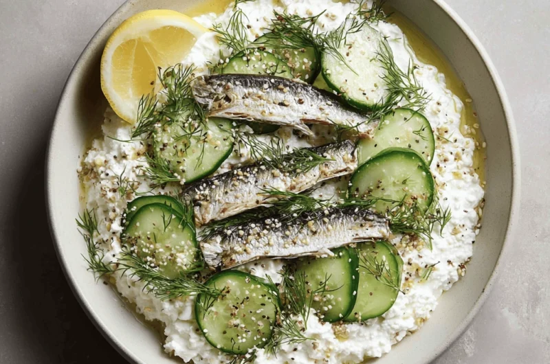 sardine cottage cheese bowl 23