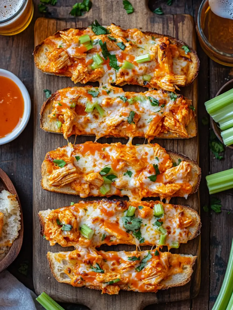 buffalo chicken bread pizza2