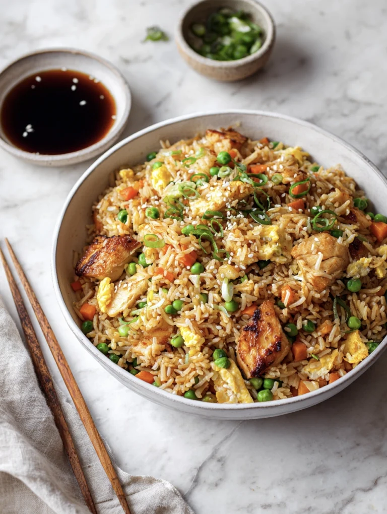 Better Than Takeout Chicken Fried Rice