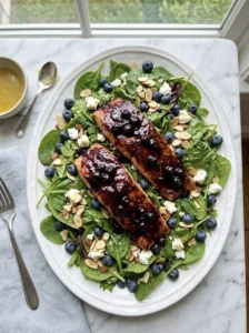 salmon blueberry salad 18