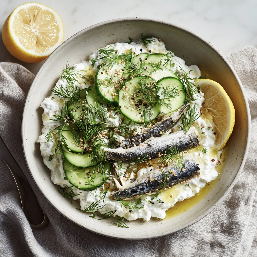 sardine cottage cheese