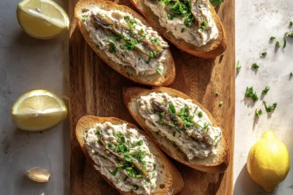 sardine toasts
