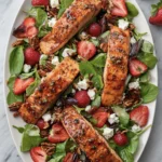 strawberry salmon salad 7